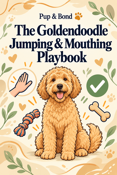 The Goldendoodle Jumping & Mouthing Playbook